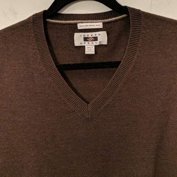 joseph abboud merino wool sweater